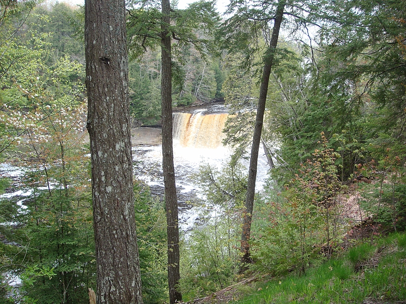 279 Memorial Day [2008 May 23].JPG - Scenes from Tahquanemon Falls in the Michigan Upper Peninsula.